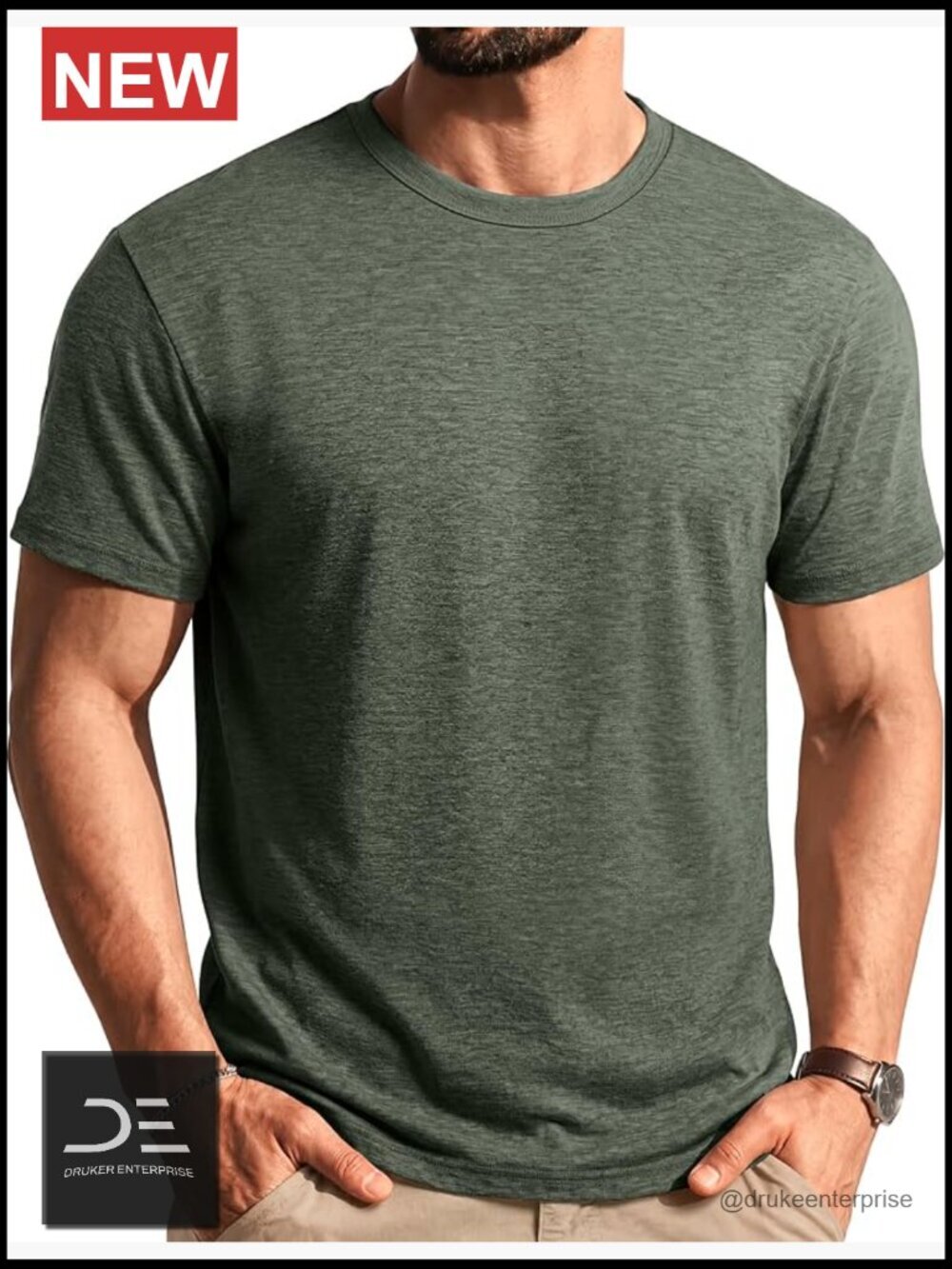 Soft Crew Neck Lightweight Tee Shirts Summer Basic Tops